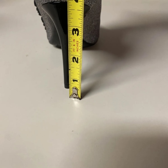 Moschino Love Boots Ankle Logo Booties Stretch Pointy Toe Shoes 35 - Picture 3 of 3